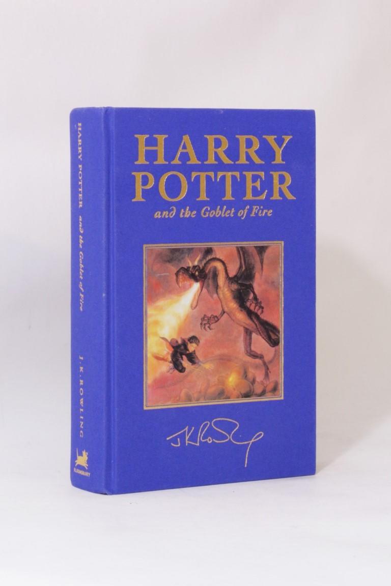 J.K. Rowling - Harry Potter and the Goblet of Fire - Bloomsbury, 2003, First Thus.