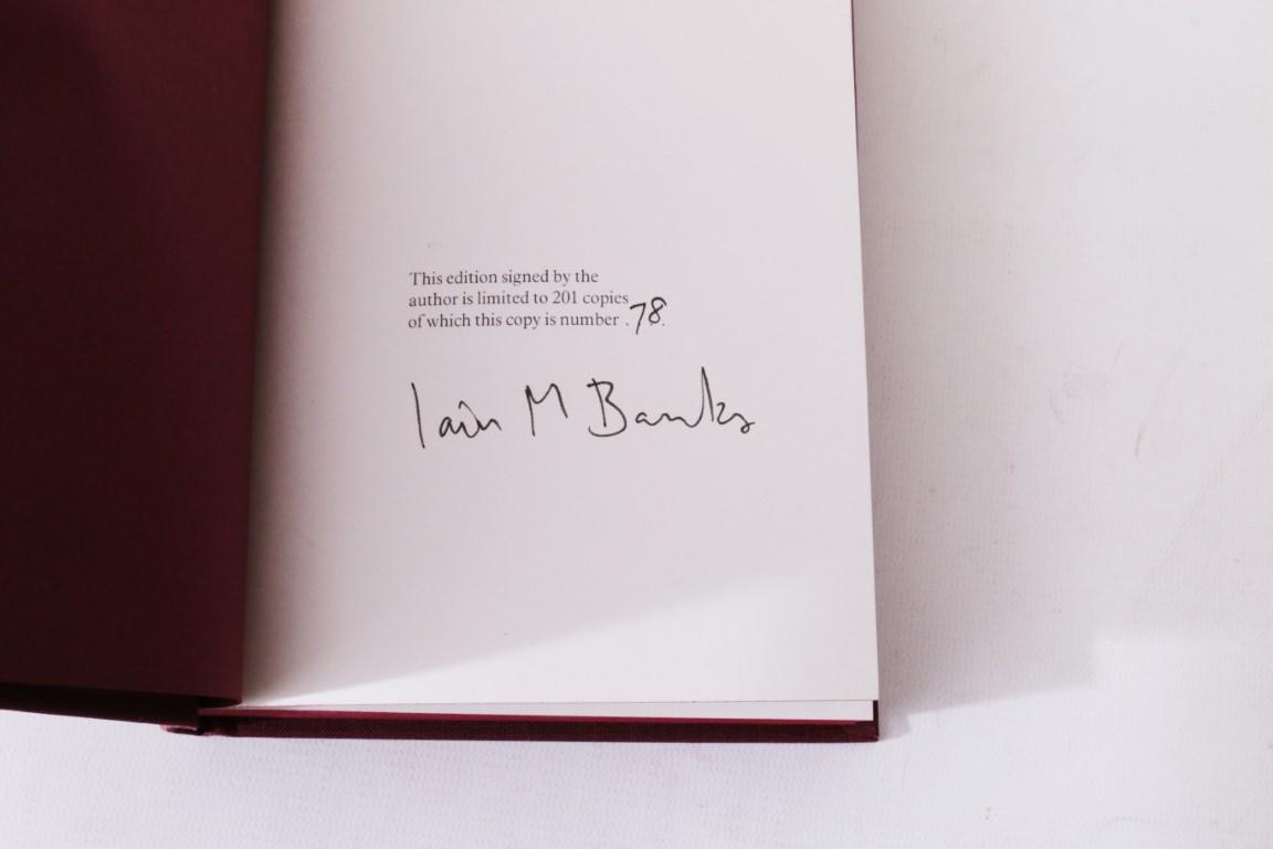Iain M. Banks - The Player of Games - Macmillan, 1988, Signed Limited Edition.