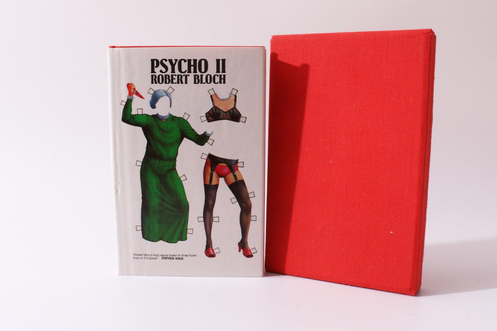Robert Bloch - Psycho II - Whispers Press, 1982, Signed Limited Edition.