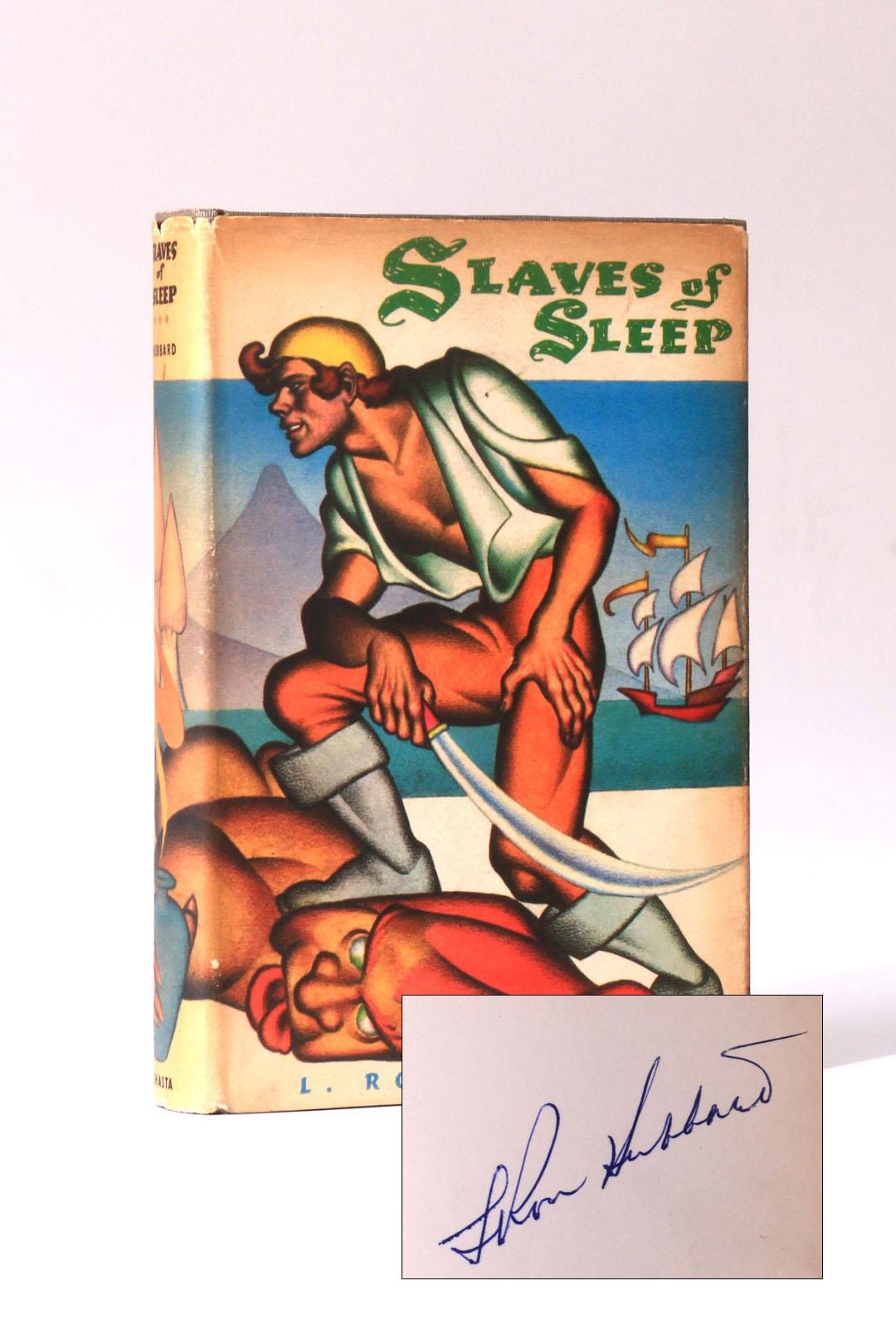 L. Ron Hubbard - Slaves of Sleep - Shasta, 1948, Signed First Edition.