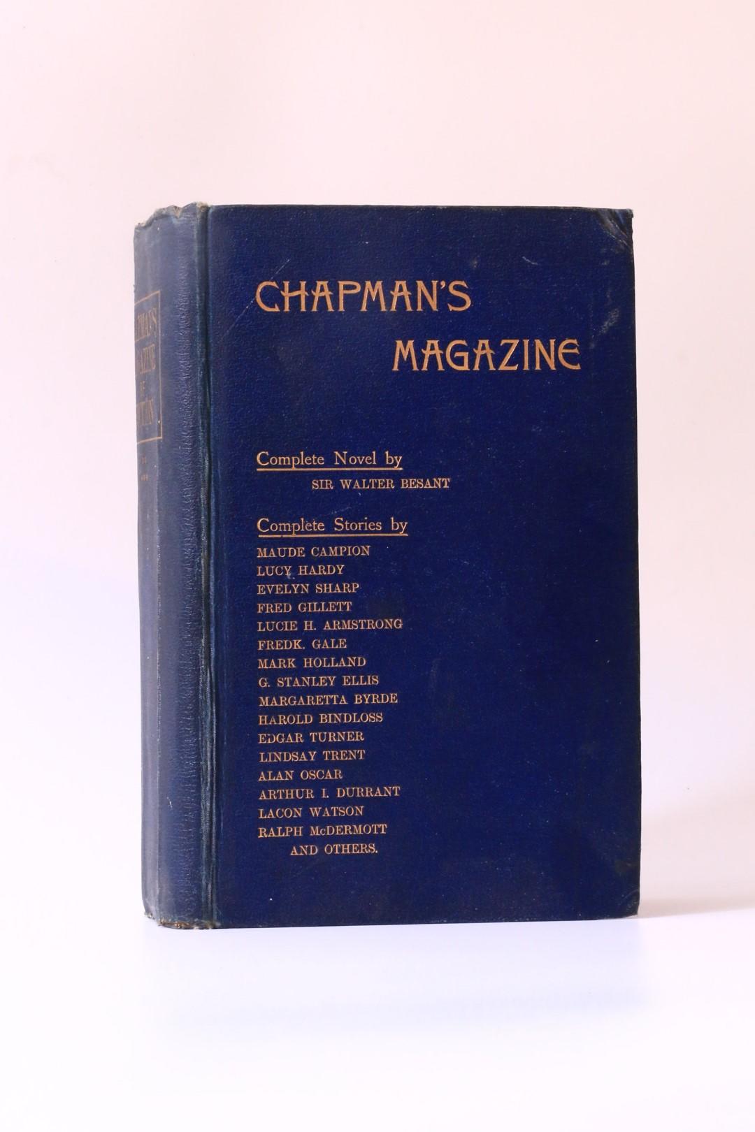 Various [inc. Walter Besant] - Chapman's Magazine of Fiction - Chapman & Hall, 1898, First Edition.