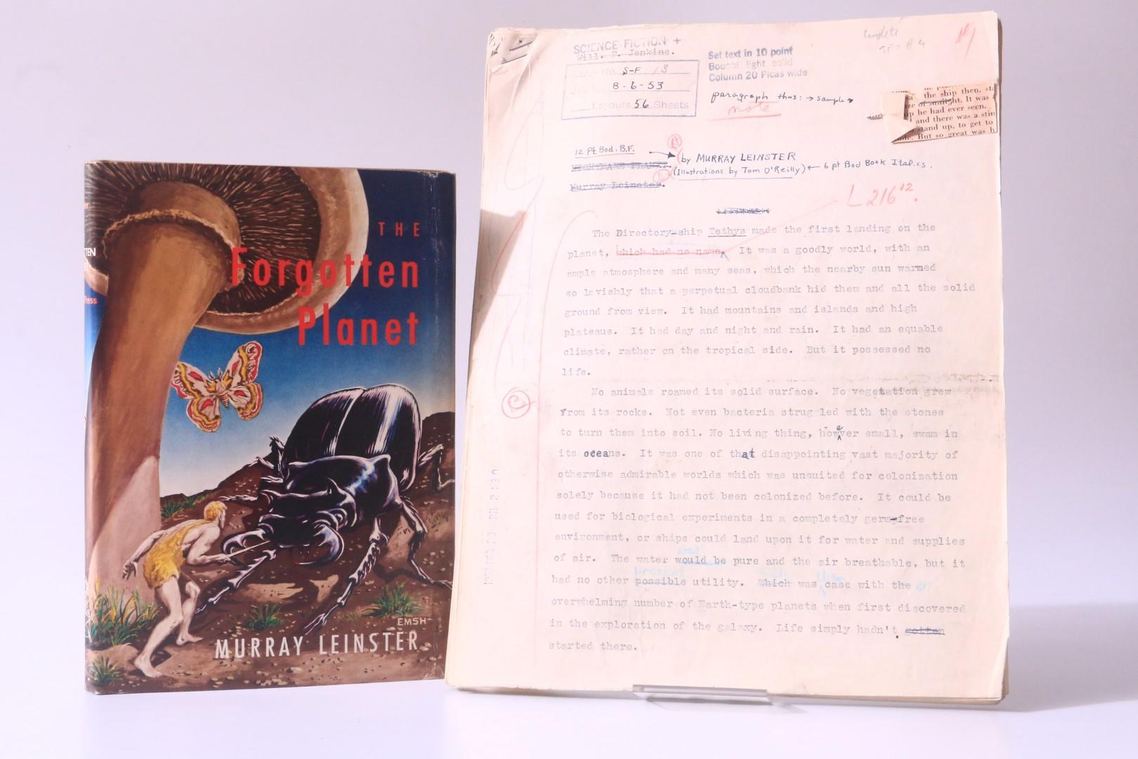 Murray Leinster - Typescript for Nightmare Planet - Gernsback Publications, 1953, Manuscript.
