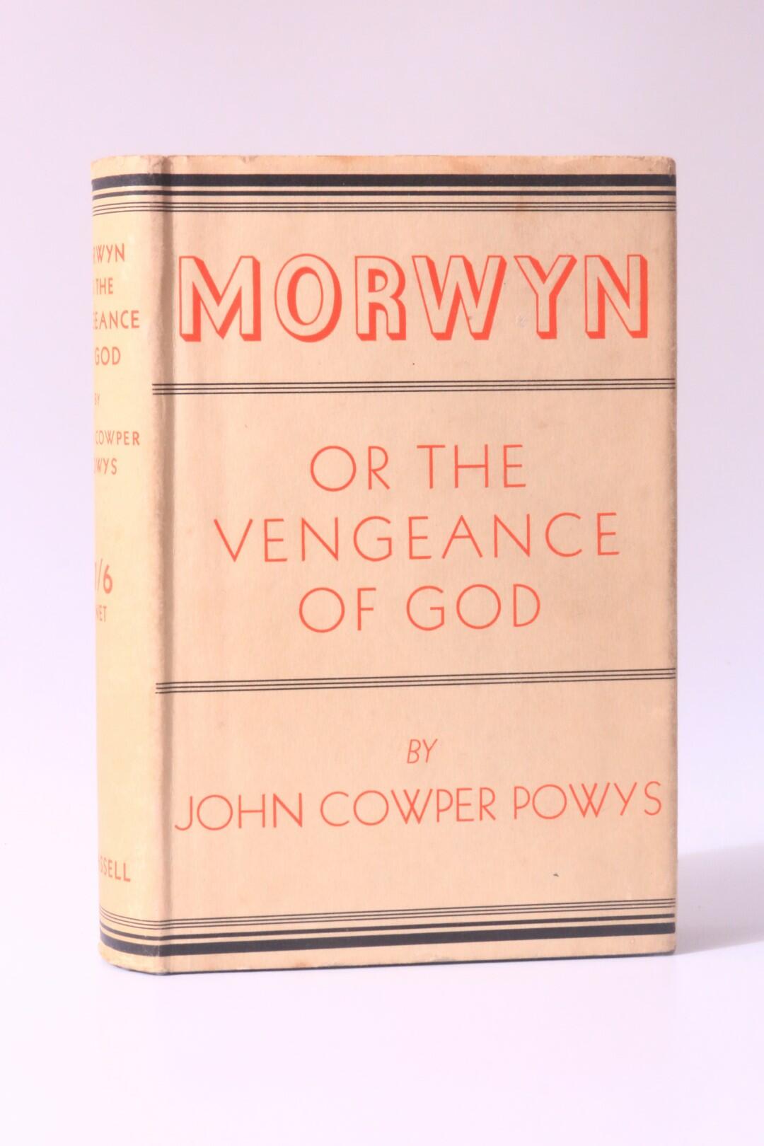 John Cowper Powys - Morwyn or the Vengeance of God - Cassell, 1937, First Edition.