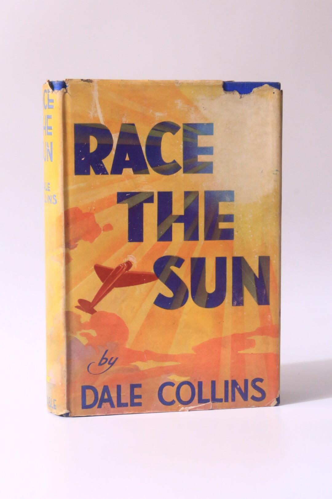 Dale Collins - Race the Sun - Constable, 1936, First Edition.