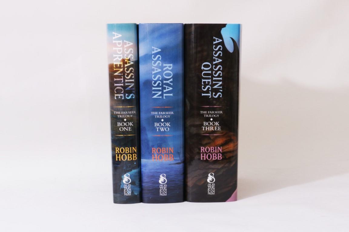Robin Hobb - The Farseer Trilogy [comprising] Assassin's Apprentice, Royal Assassin and Assassin's Quest - Subterranean Press, 2016, Signed Limited Edition.