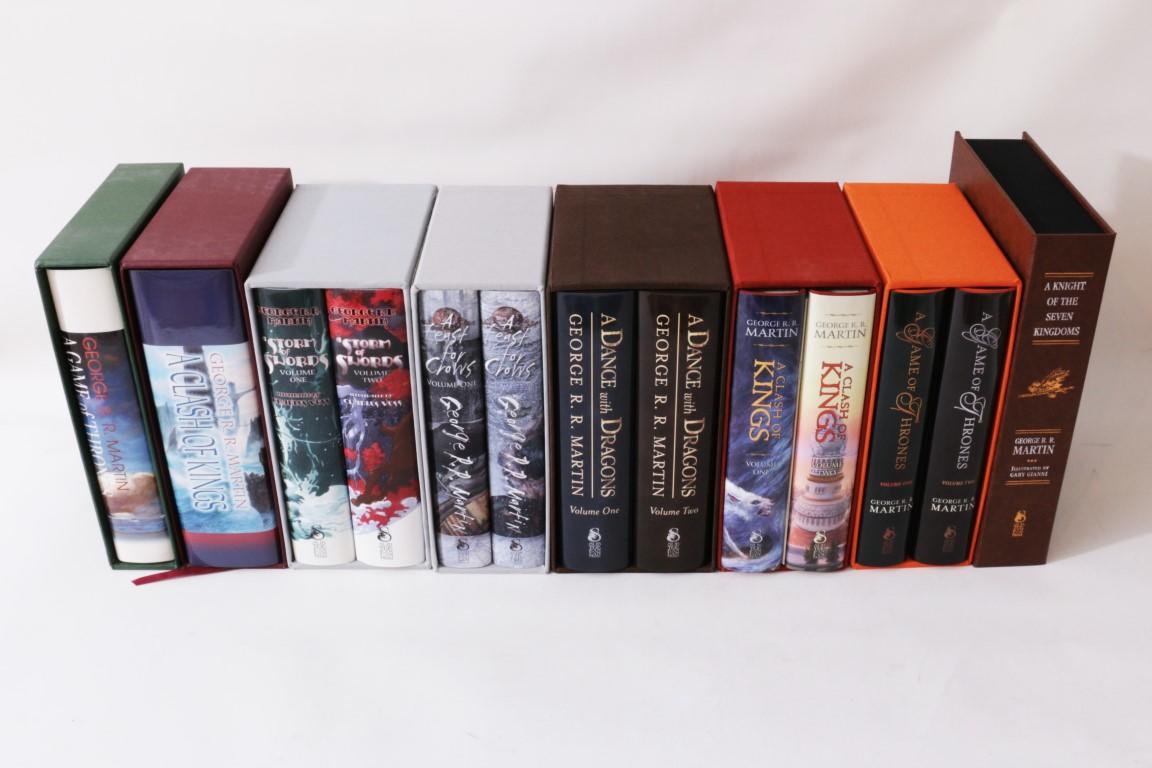 GAME OF THRONES 5 Miniature Books 1:12 Dollhouse Scale A SONG OF ICE AND FIRE 