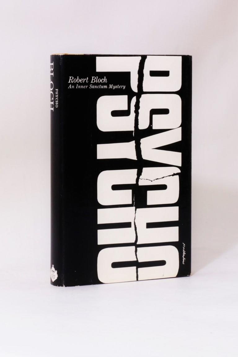 Robert Bloch - Psycho - Simon & Schuster, 1959, First Edition.