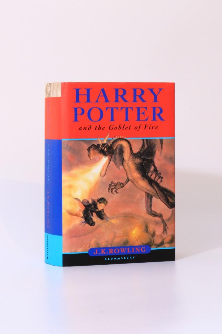J.K. Rowling - Harry Potter and the Goblet of Fire - Bloomsbury, 2000, Signed First Edition.