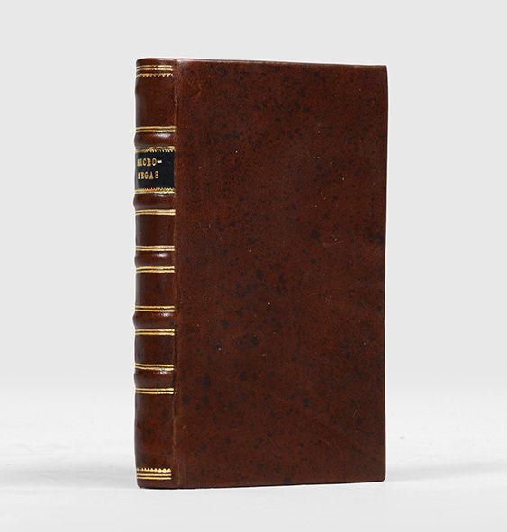Francois-Marie Arouet de Voltaire - Micomegas - D. Wilson & T. Durham, 1753, First Edition.