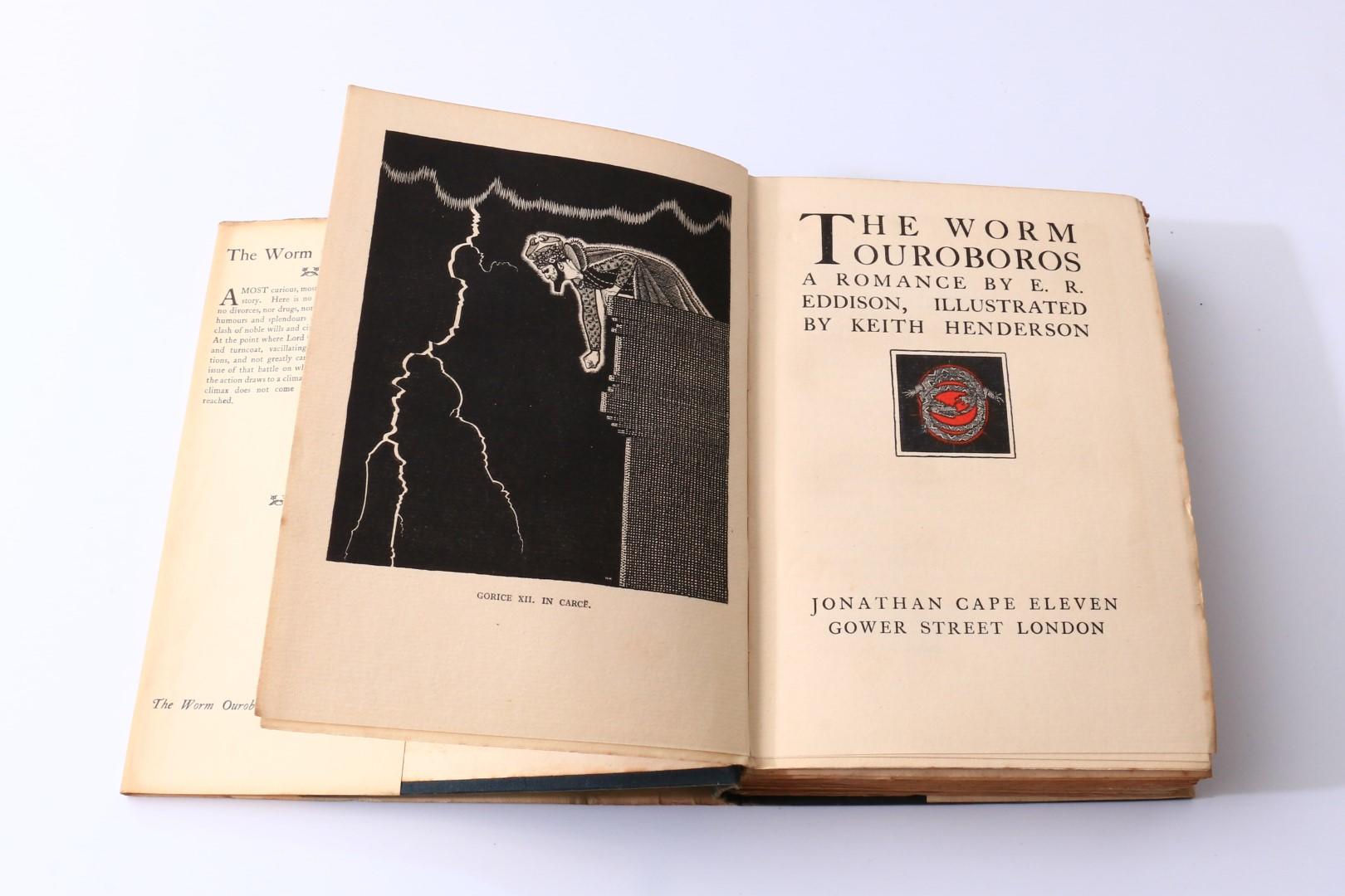 E.R. Eddison - The Worm Ouroboros - Jonathan Cape, 1922, Signed First Edition.