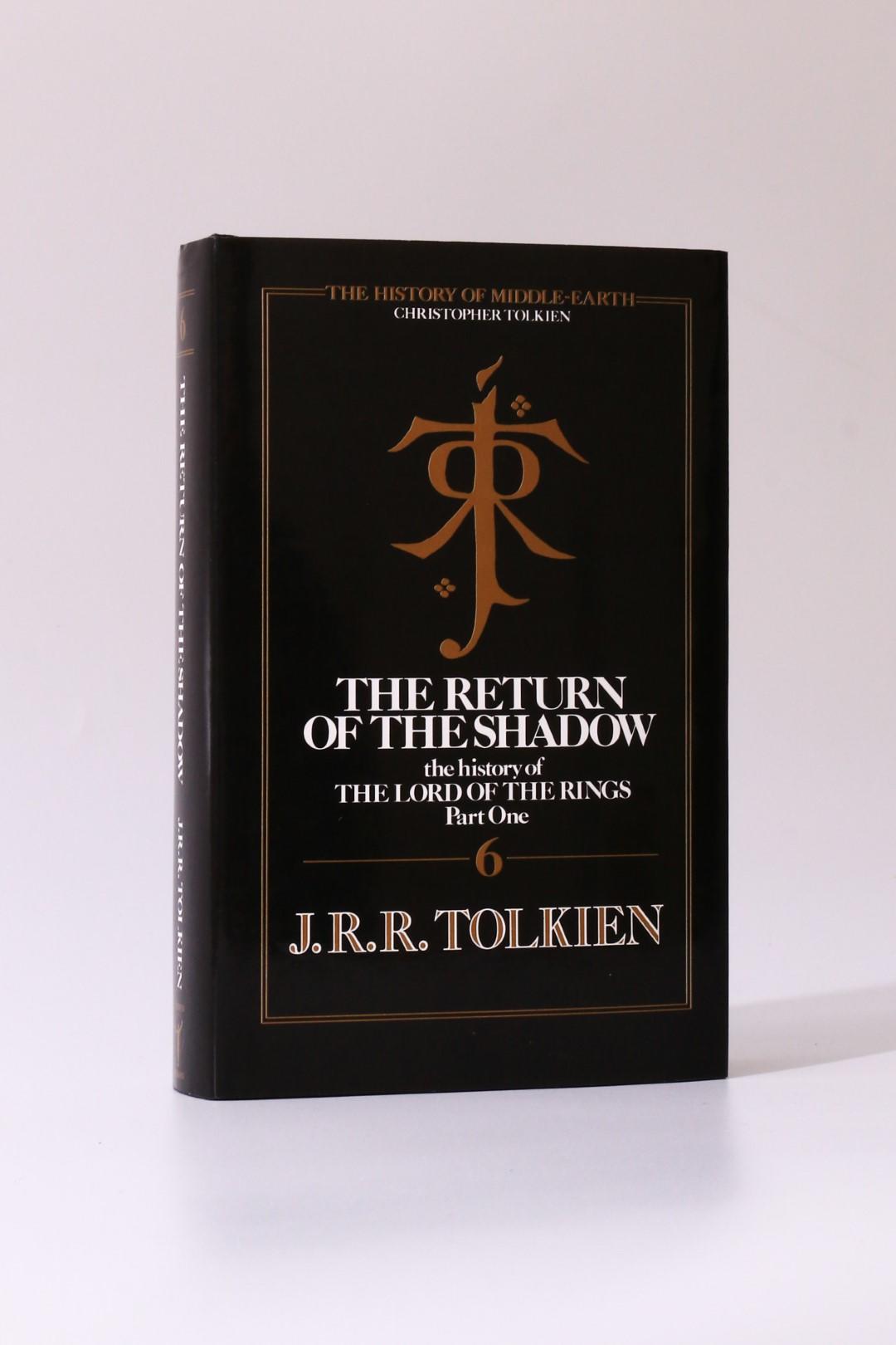 J.R.R. Tolkien - The Return of the Shadow - Unwin Hyman, 1988, First Edition.