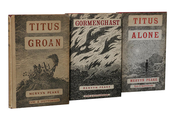 the illustrated gormenghast trilogy