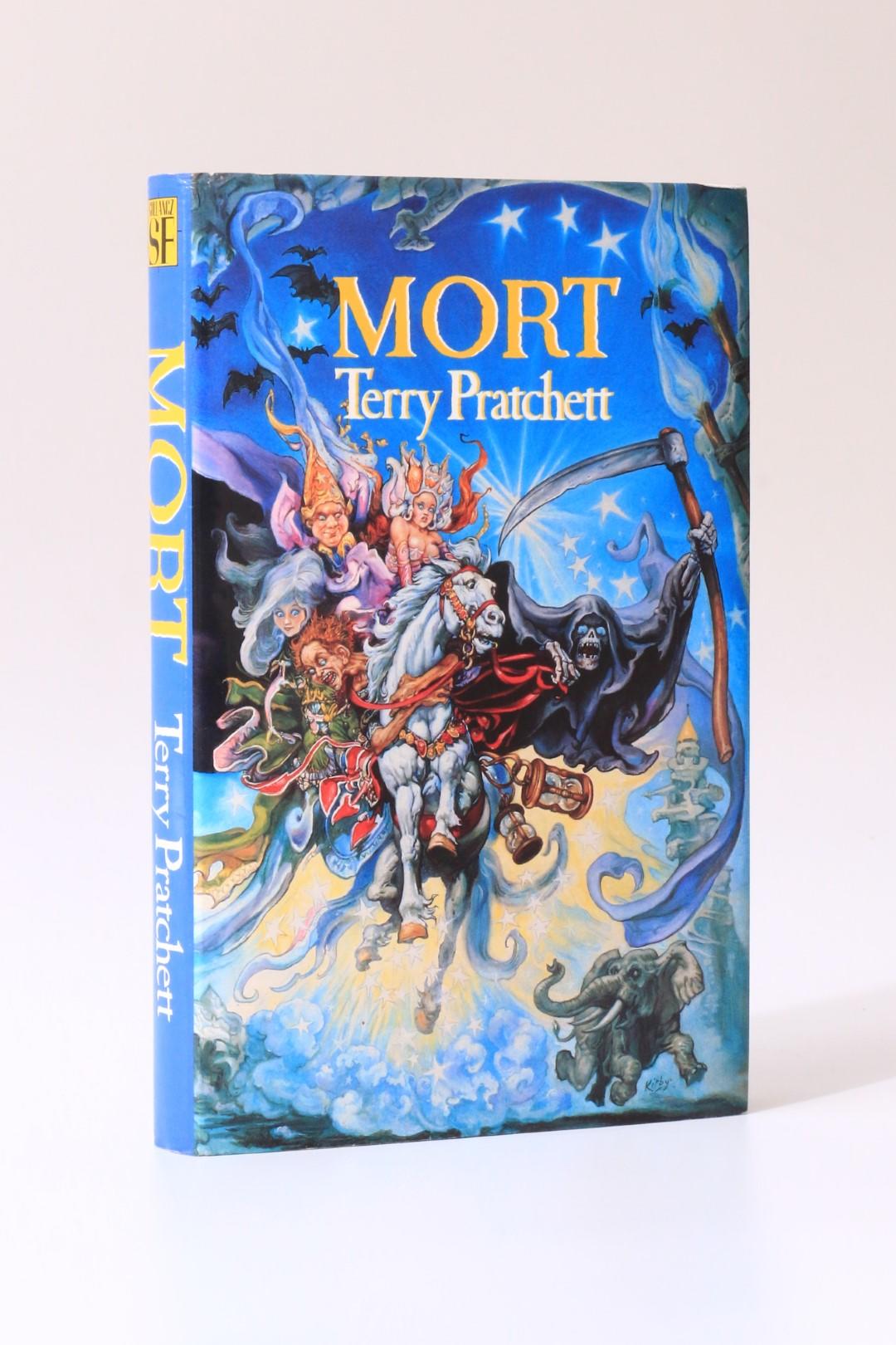 Terry Pratchett - Mort - Gollancz, 1987, First Edition.