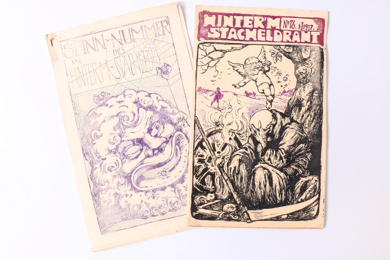 Various - Two German Self-Published Pieces - Hinter'M Stacheldraht - No Publisher, 1917, First Edition.