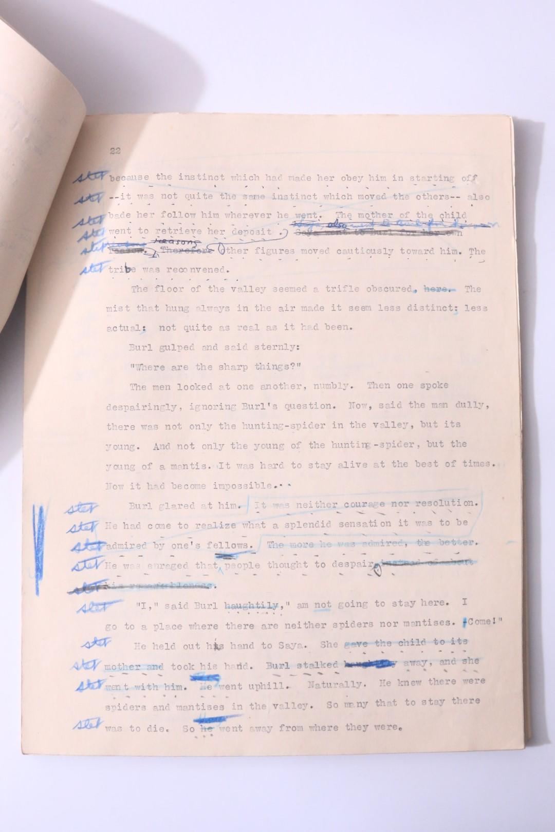 Murray Leinster - Typescript for Nightmare Planet - Gernsback Publications, 1953, Manuscript.
