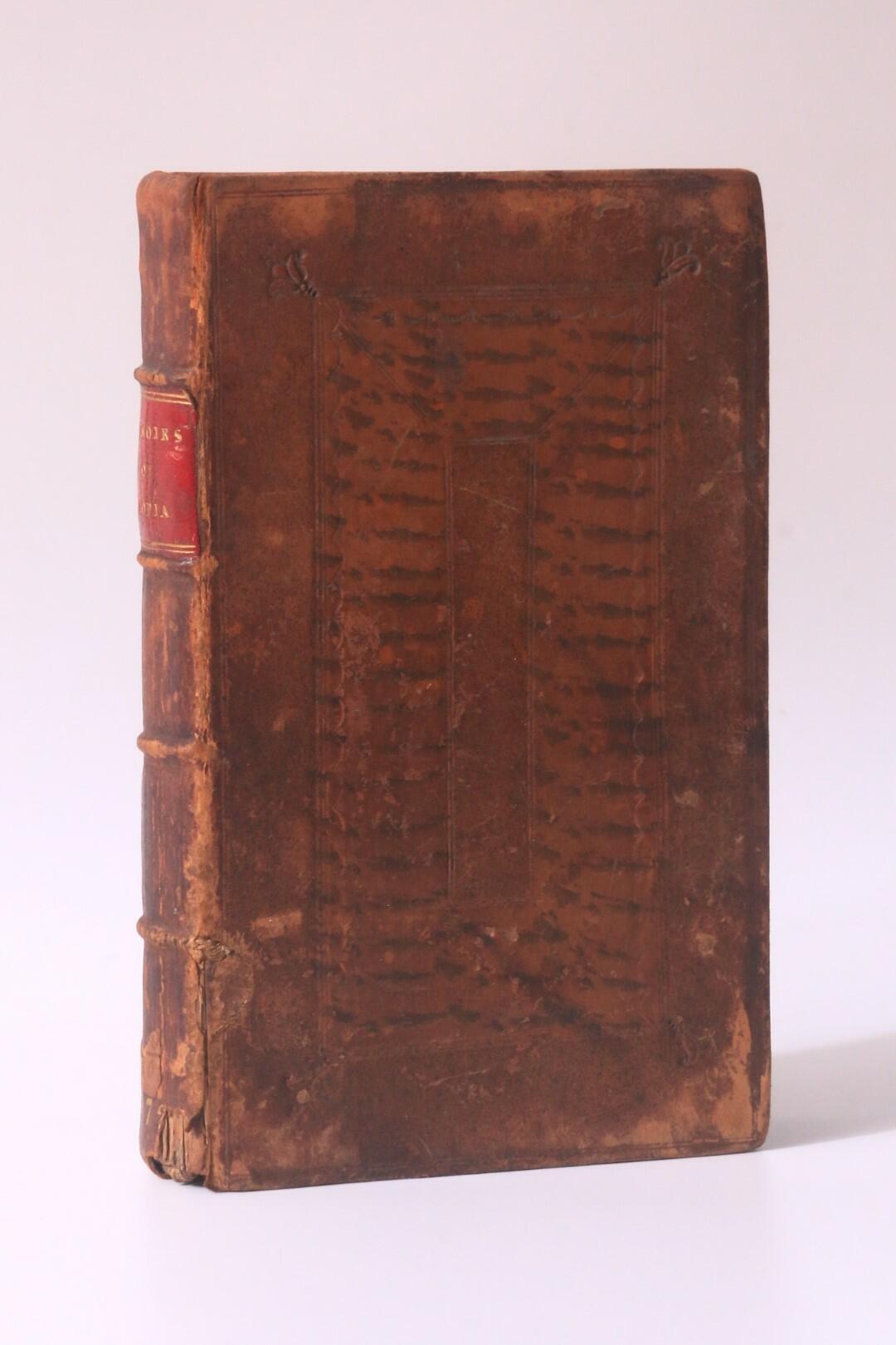 Eliza Haywood - Memoirs of a Certain Island Adjacent to the Kingdom of Utopia - R. Gunne & P. Dugan, 1725, First Edition.
