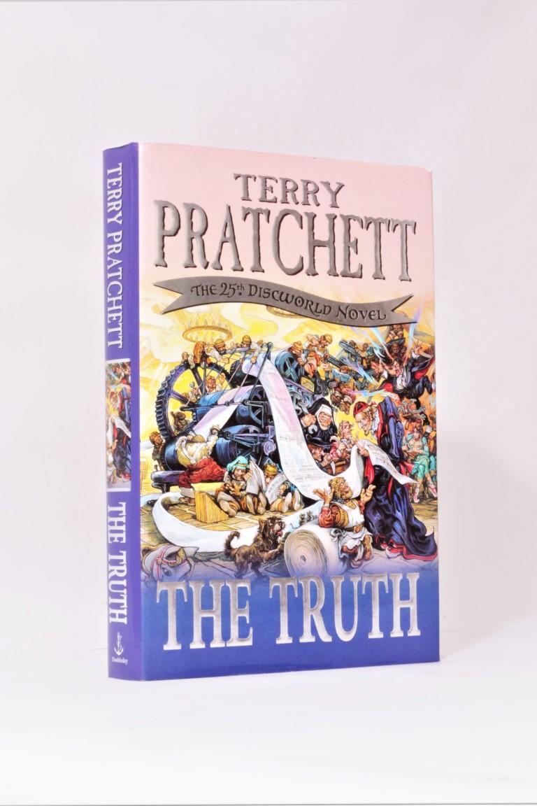 Terry Pratchett - The Truth - Doubleday, 2000, First Edition.