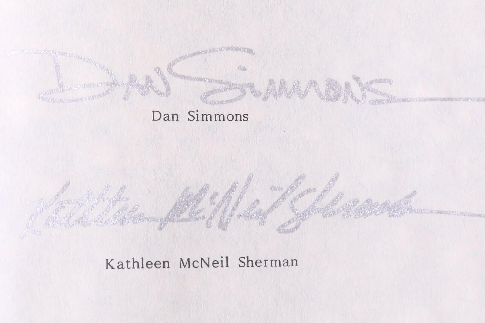 Dan Simmons - Carrion Comfort - Dark Harvest, 1989, Signed Limited Edition.