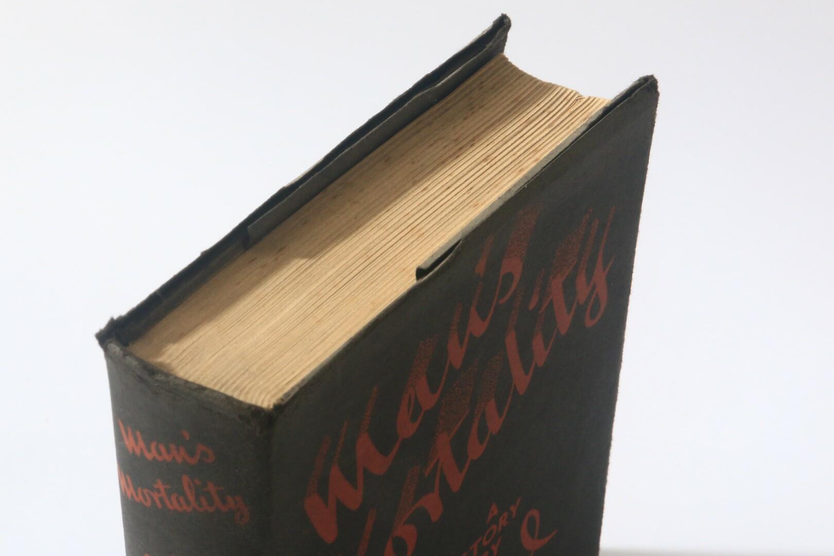Michael Arlen - Man's Mortality - Heinemann, 1933, Signed First Edition.