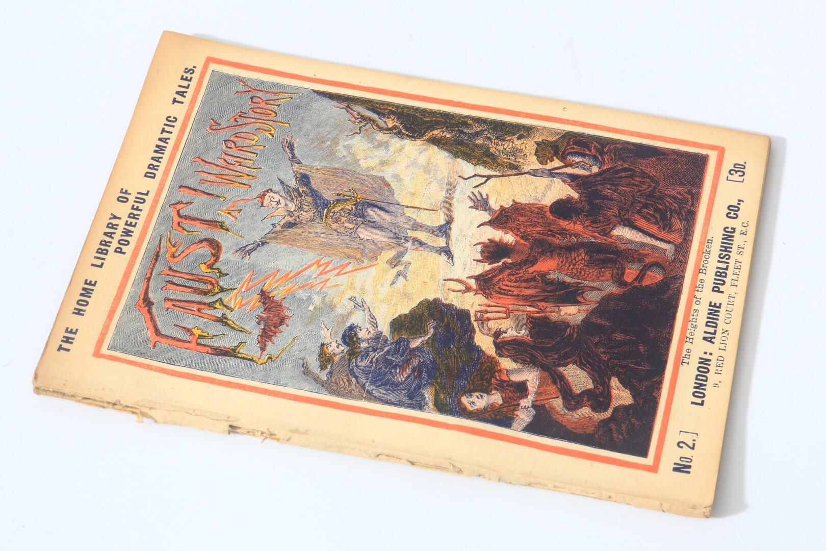 Alfred R. Phillips - Faust: A Weird Story - Aldine Publishing, nd [c1890], First Edition.