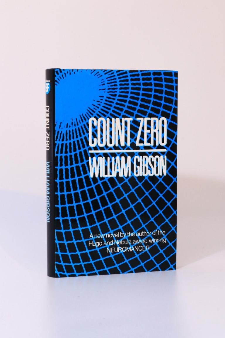 William Gibson - Count Zero - Gollancz, 1986, Signed First Edition.