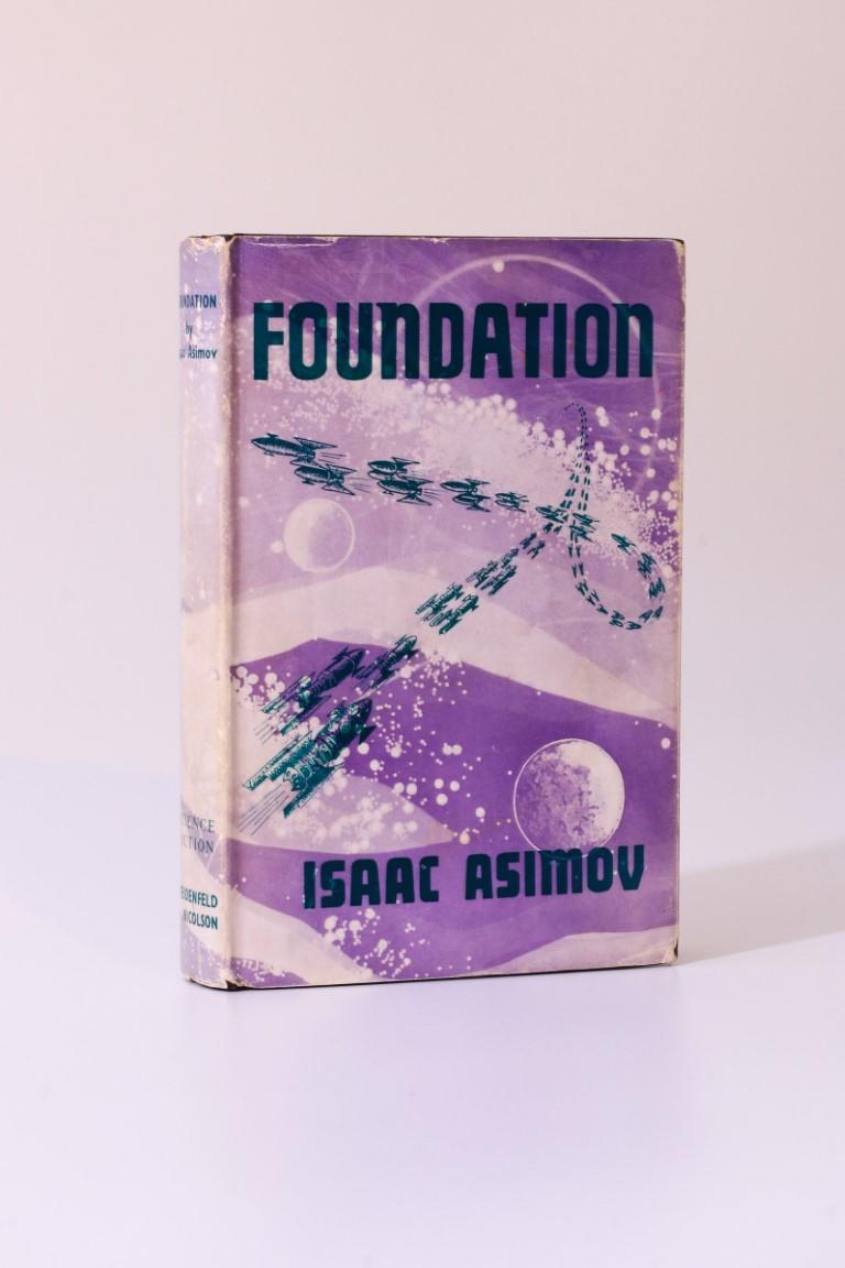 Isaac Asimov - Foundation - Weidenfeld & Nicolson, 1951, First Edition.