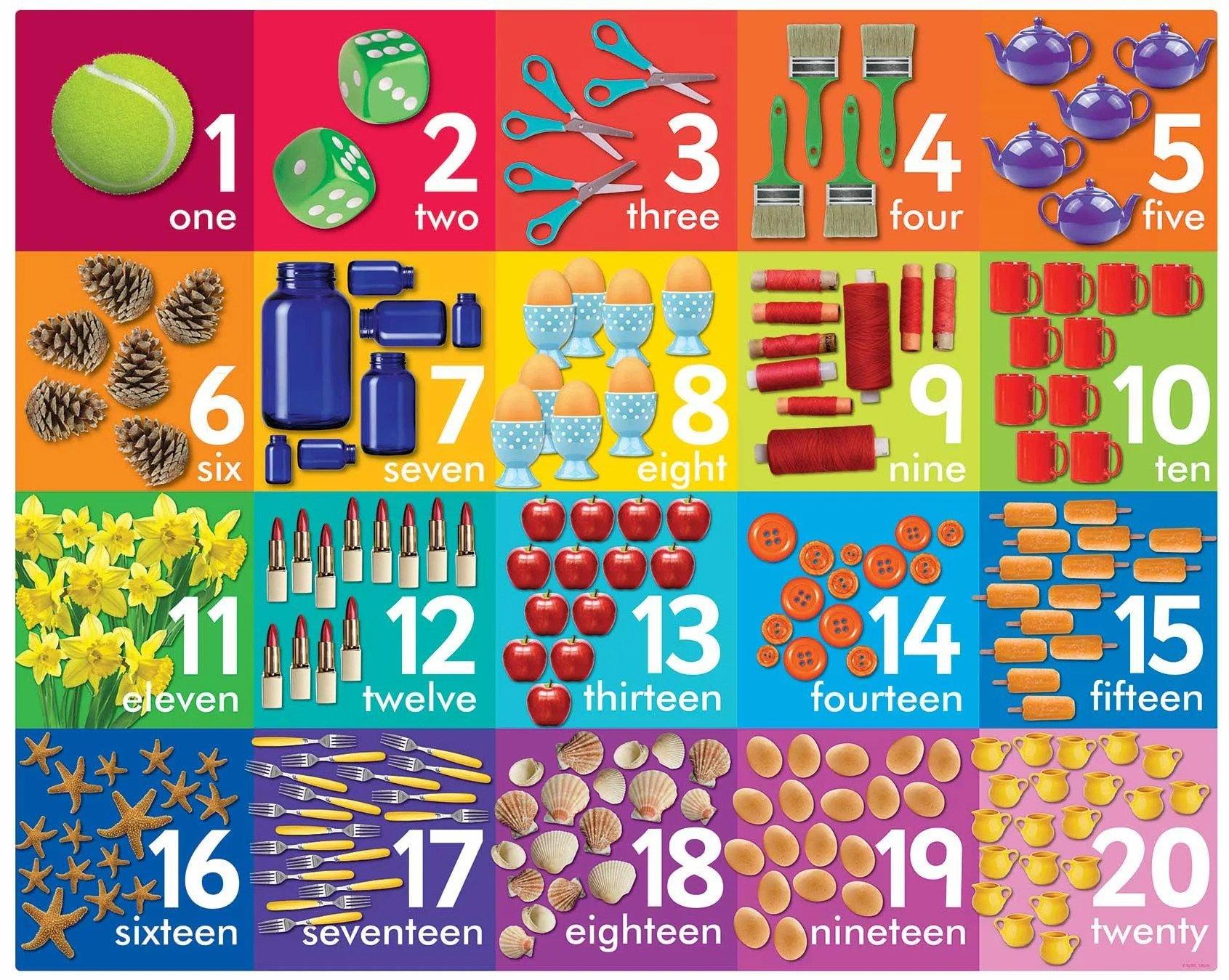 Colourful Counting to 20