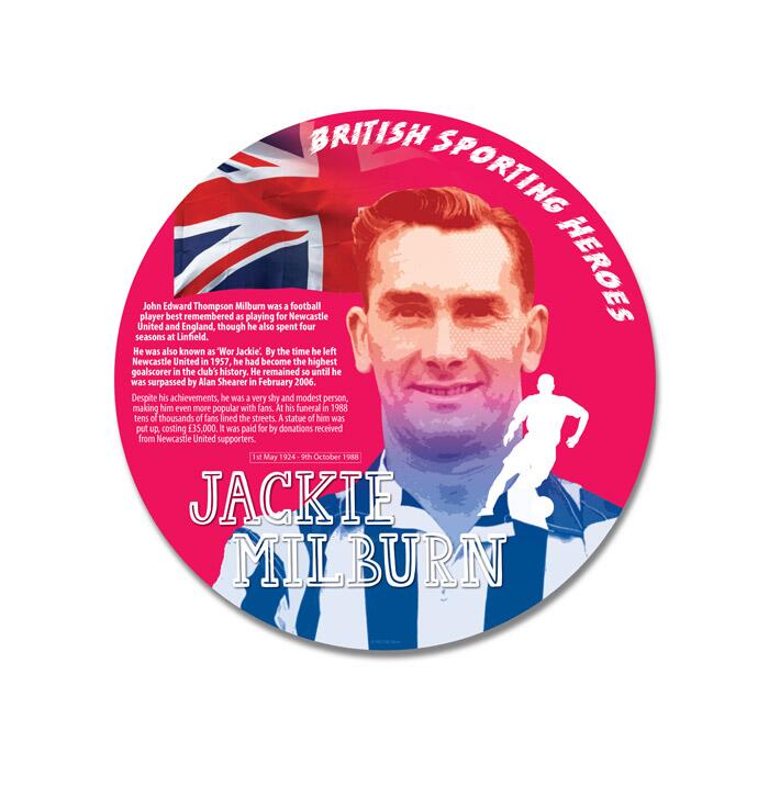 'Range of Circular British Sporting Heroes' From