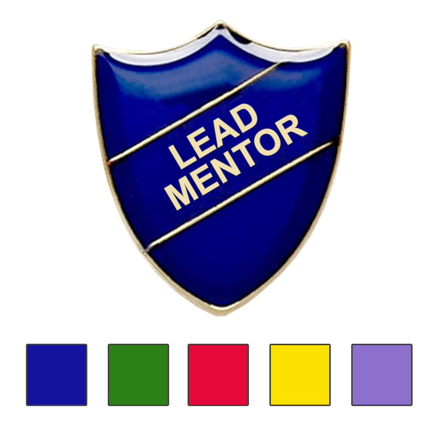 Lead Mentor school badges shield