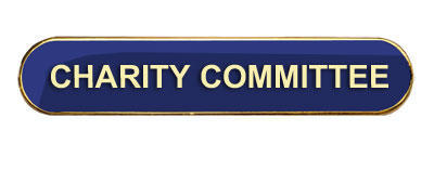 CHARITY COMMITTEE BADGE blue