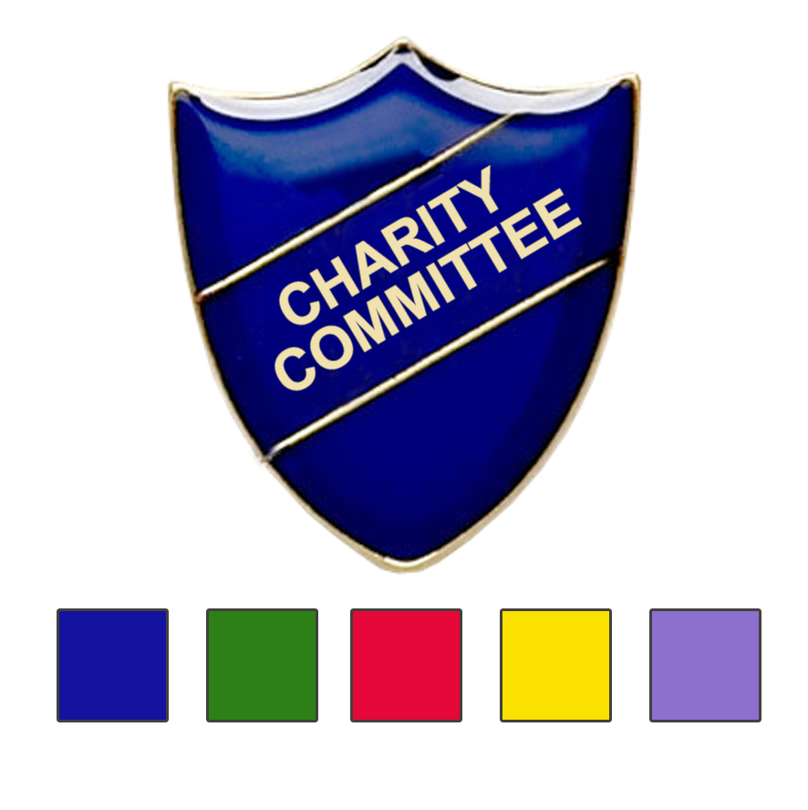 Charity Committee school badges