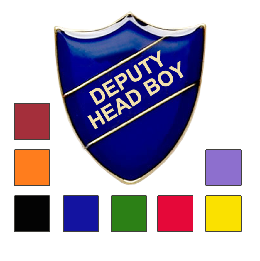 Deputy Head Boy School Badges