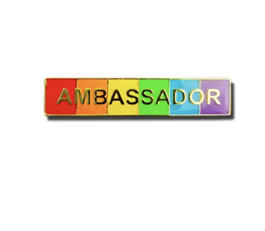 Ambassador Rainbow Badge