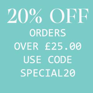 20% OFF ENDS SUNDAY