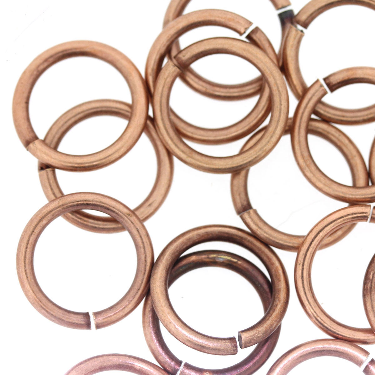 Antique Copper 14mm Thick Jump-ring