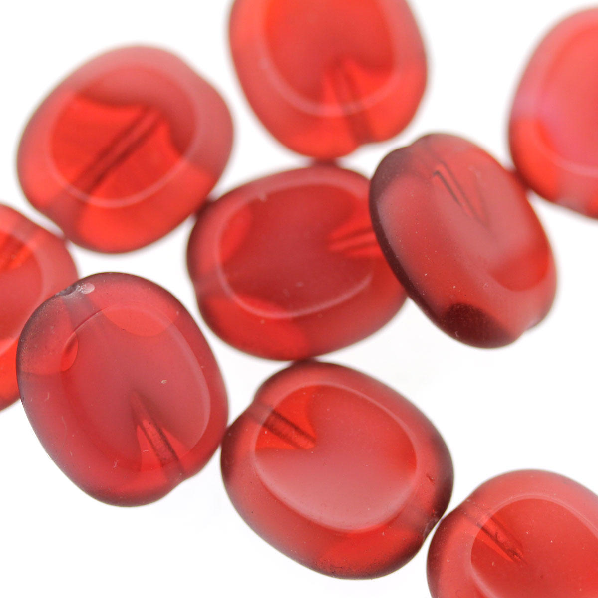 Red Jelly Window Bead