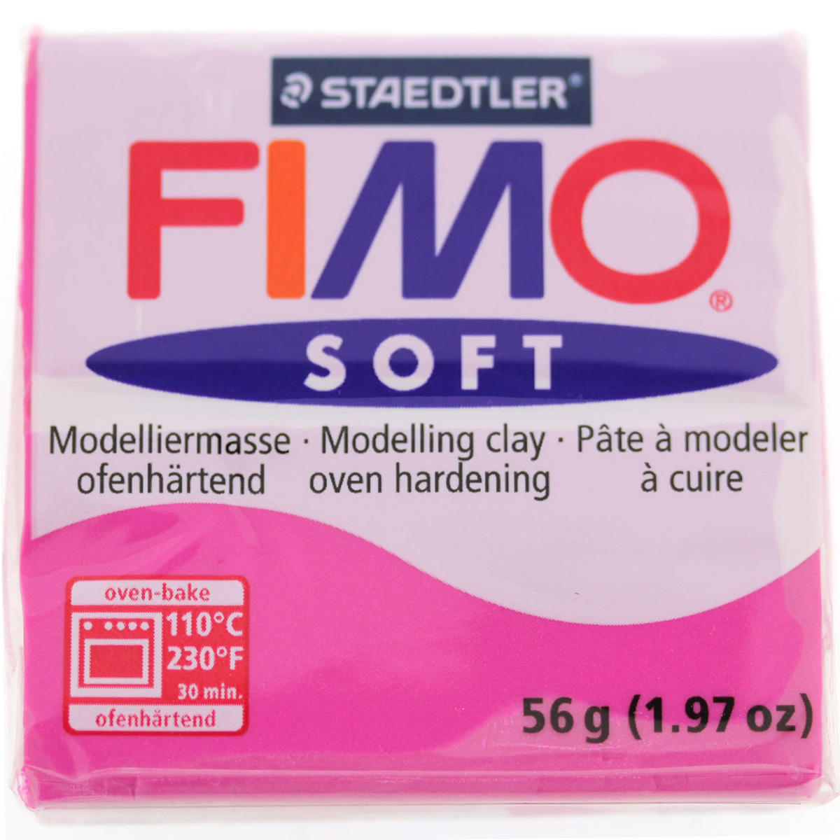 Polymer Clay Fimo Soft / Raspberry
