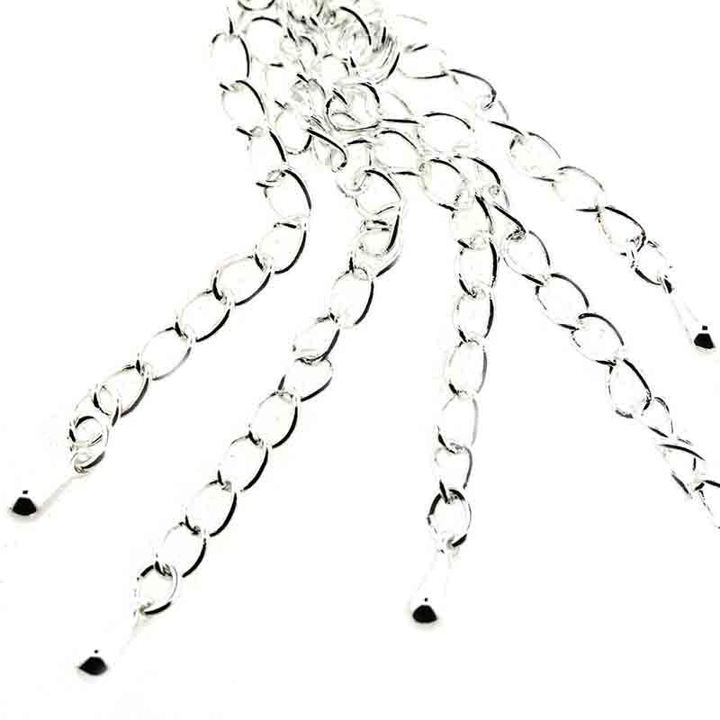 Silver Extender Chain