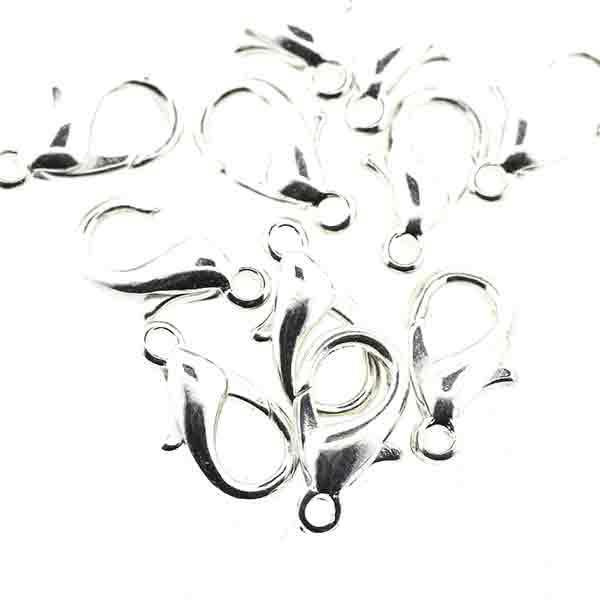Silver Trigger Clasp 15mm