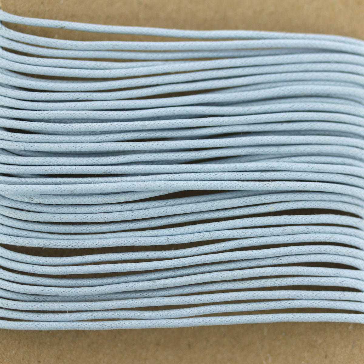 Pale Blue Thick Cotton Bead Cord 1.3mm