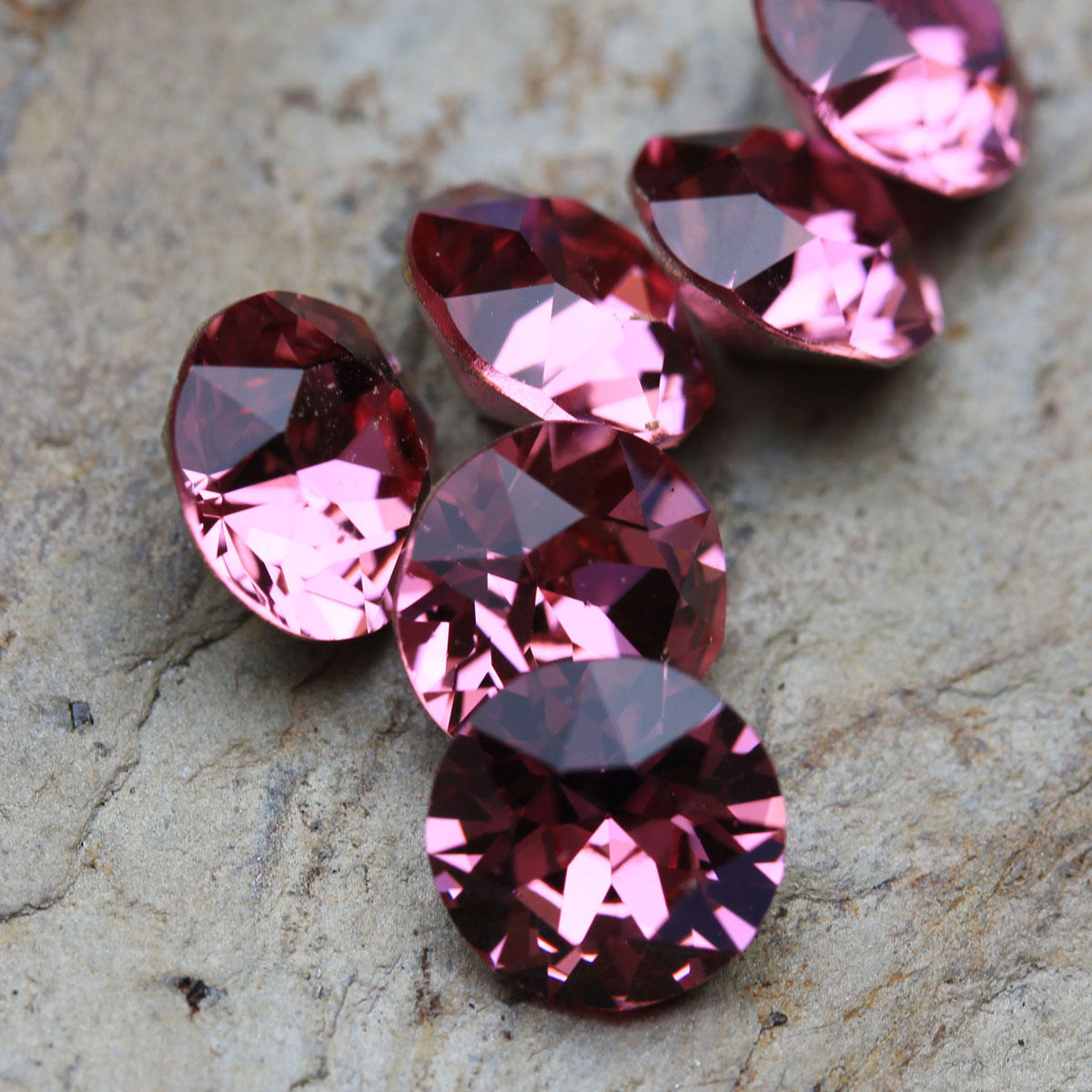 Rose Pink SS39 Swarovski Crystal