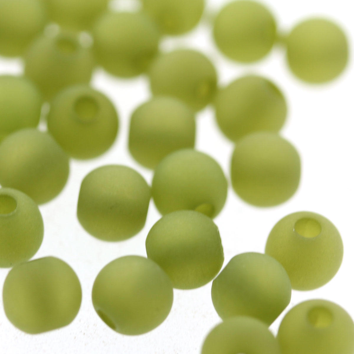 Olive Polaris 6mm Bead