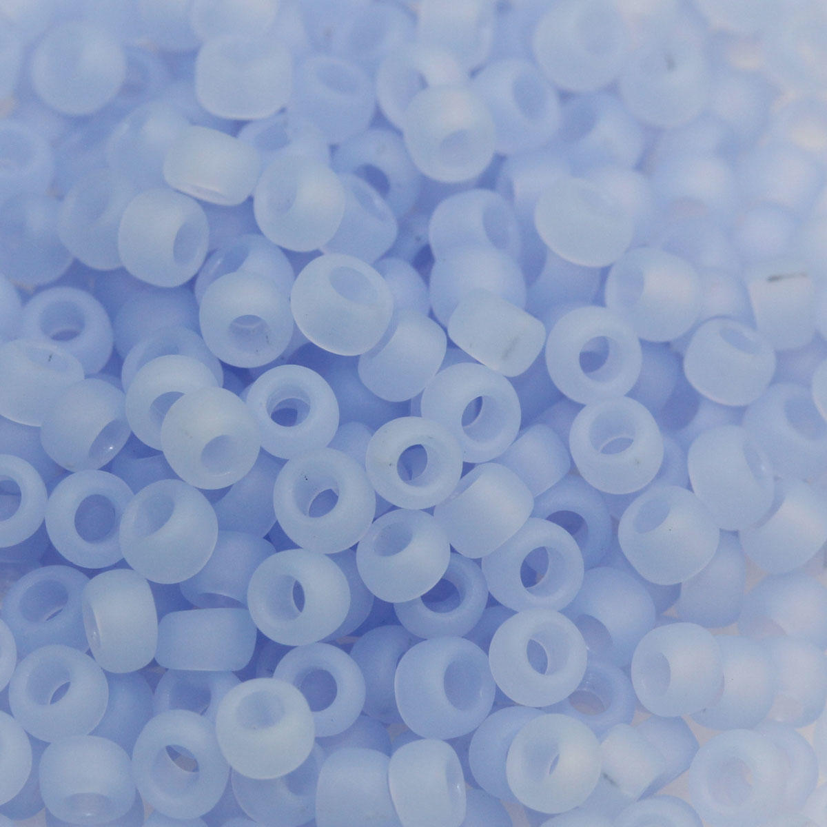 Ceylon Frosted Glacier Seed Bead Tube