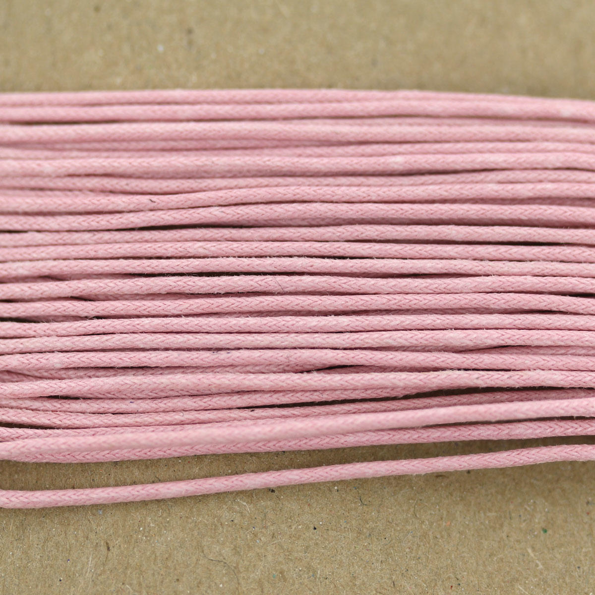 Light Pink Thick Cotton Bead Cord 1.3mm