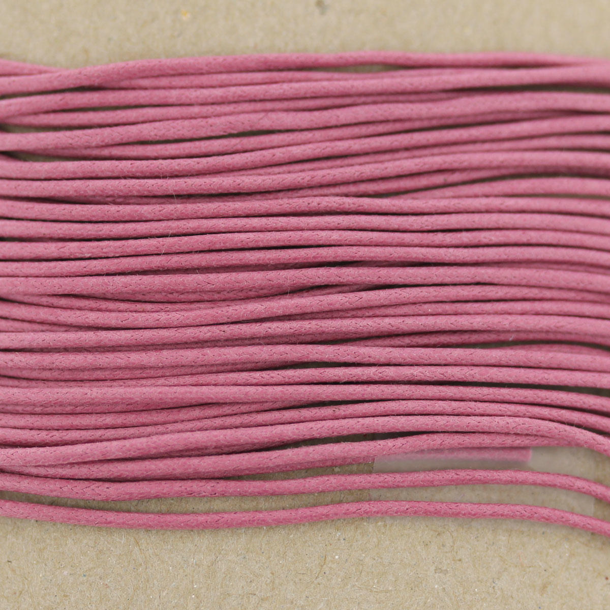 Rose Pink Thick Cotton Bead Cord