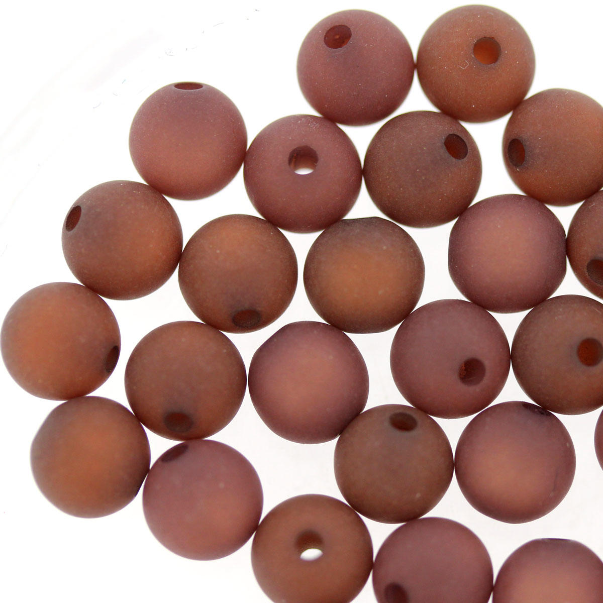 Chestnut Polaris 6mm Round Beads