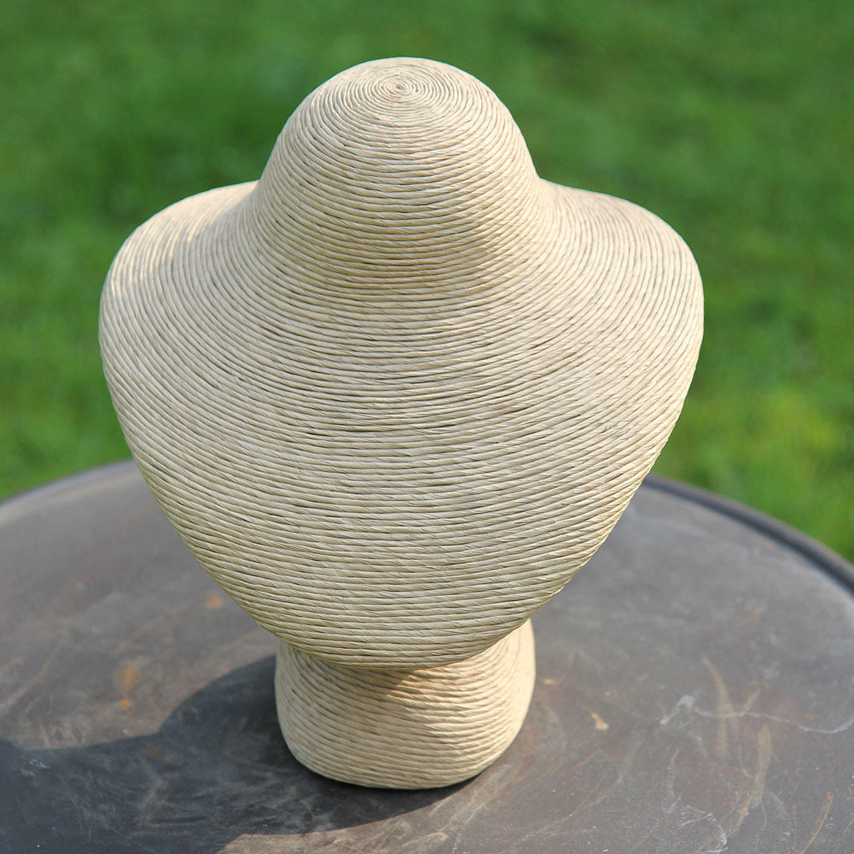 Small Hessian Bust