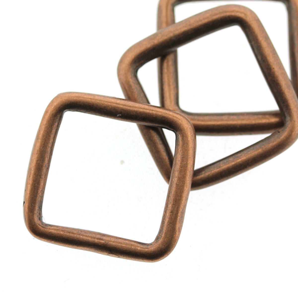Copper Small Quadro Connector Charm