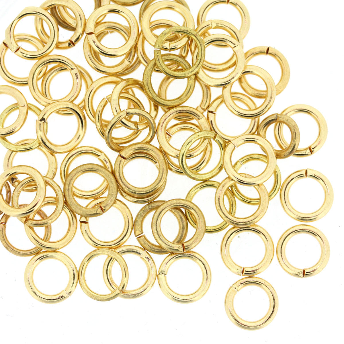Gold Basic 7mm Jump-Ring