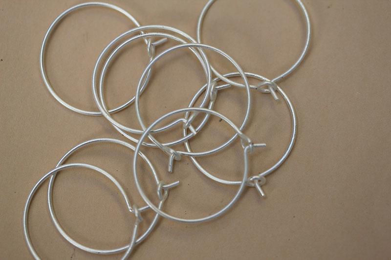 Silver Simple Earring Hoops
